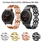 Ремешок металлический для смарт-часов Garmin Fenix 5X 5X Plus 6X 6X Pro 3 HR, 26 мм