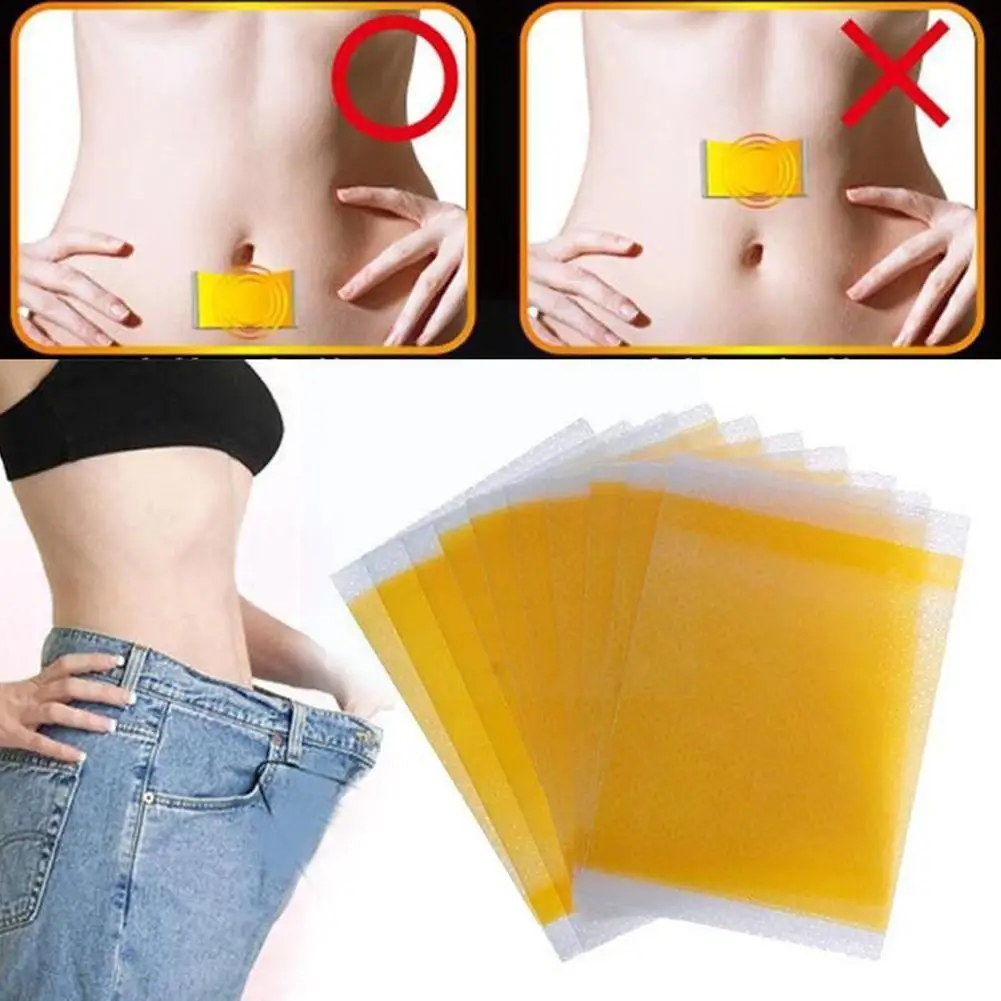 

50pcs/bag Slimming Plaster Medicinal Effect Viscose Slimming Stick Paste Detox Burning Chinese Slimming Herbal Fat T0X1
