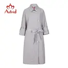 Astrid 2022 весна новое поступление повседневный тренч женский оверсайз верхняя одежда свободная одежда мода с поясом женское пальто 7090