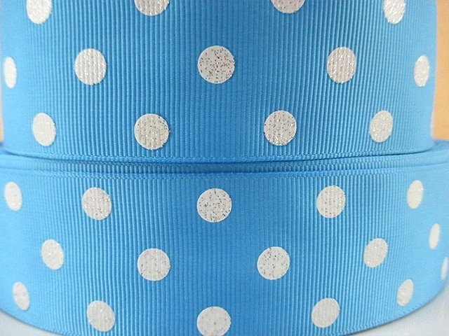 David accessories 1," 38 мм точка печатная Полиэстеровая корсажная лента 5yds, материалы для ручных поделок, Свадебная подарочная упаковка, 5Yc3334 - Цвет: 1040078014