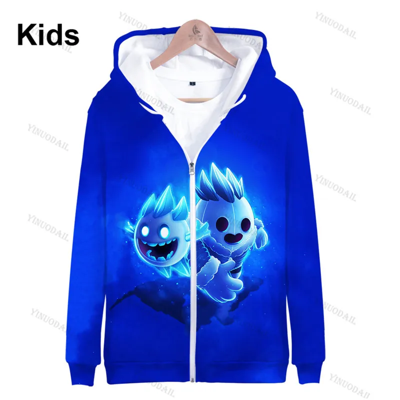 

8 To 19 Years Kids Sweatshirt Crow Sandy Cartoon Tops Teen Clothes POCO Shelly Shooter Game Leon 3D Printed Hoodie Boys Girls