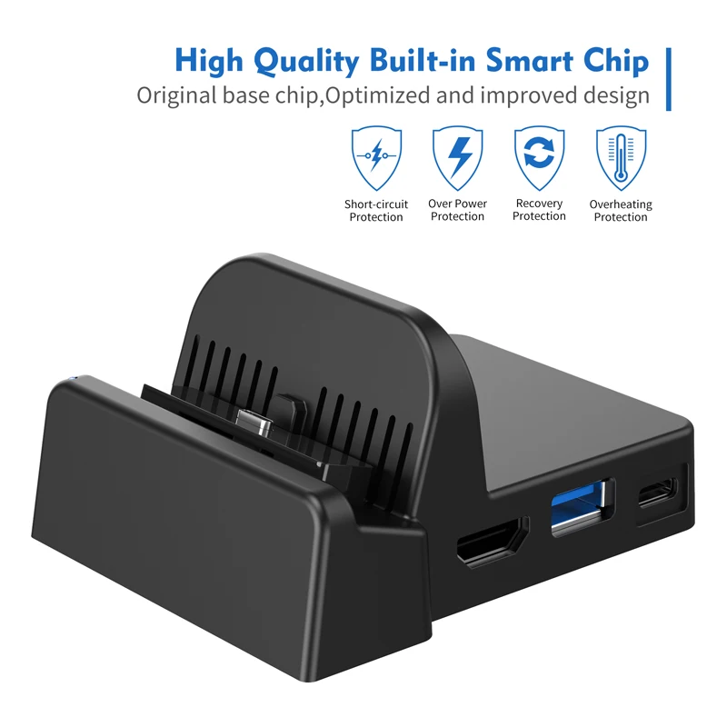 Подставка для видеоигр портативная док станция с поддержкой Bluetooth и USB