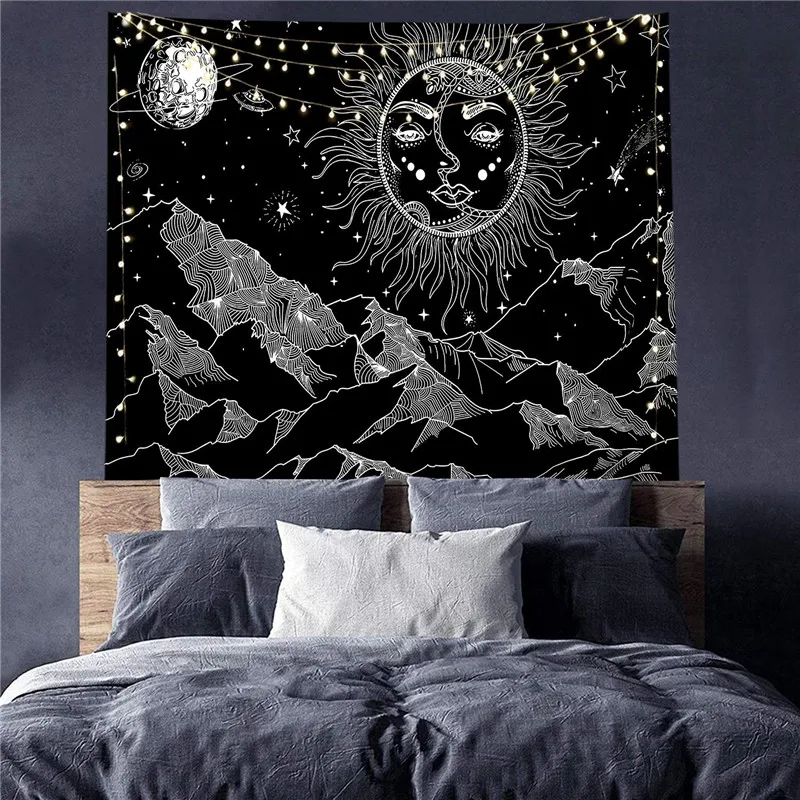 

Mandala Tarot Card Tapestry Wall Hanging Wing Tapestries Bedroom Decor Bedspread Throw Cover Animal Wall Decor