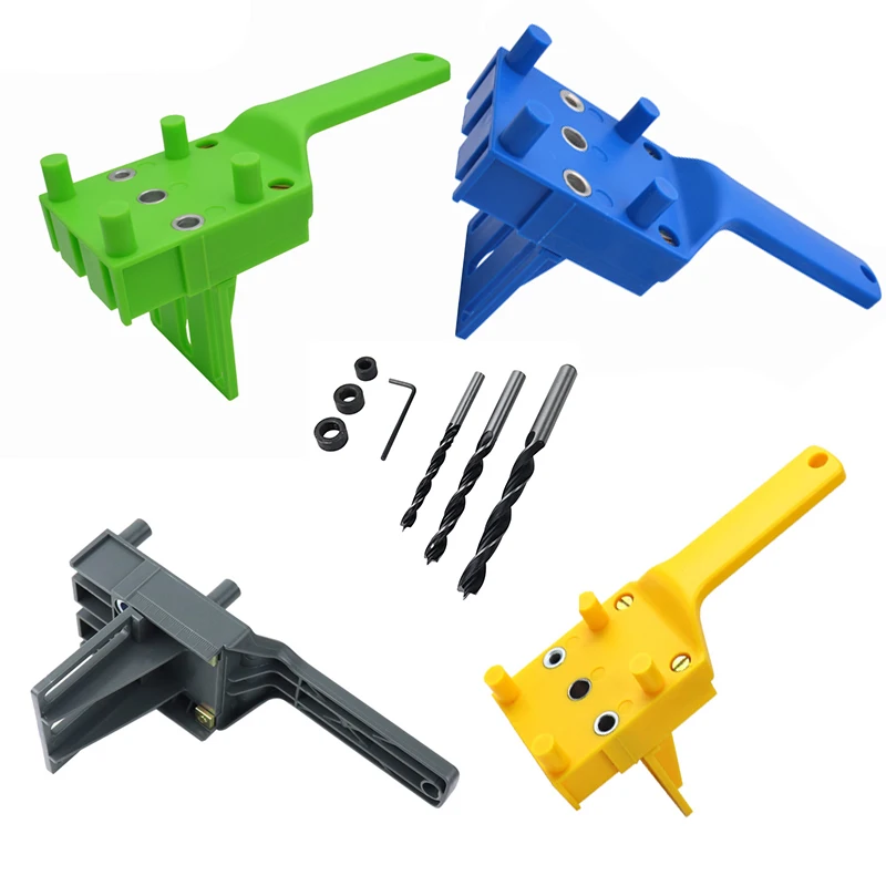 Быстросъемный зажим из АБС-пластика для древесины ручной отверстий в кармане 6/8/10