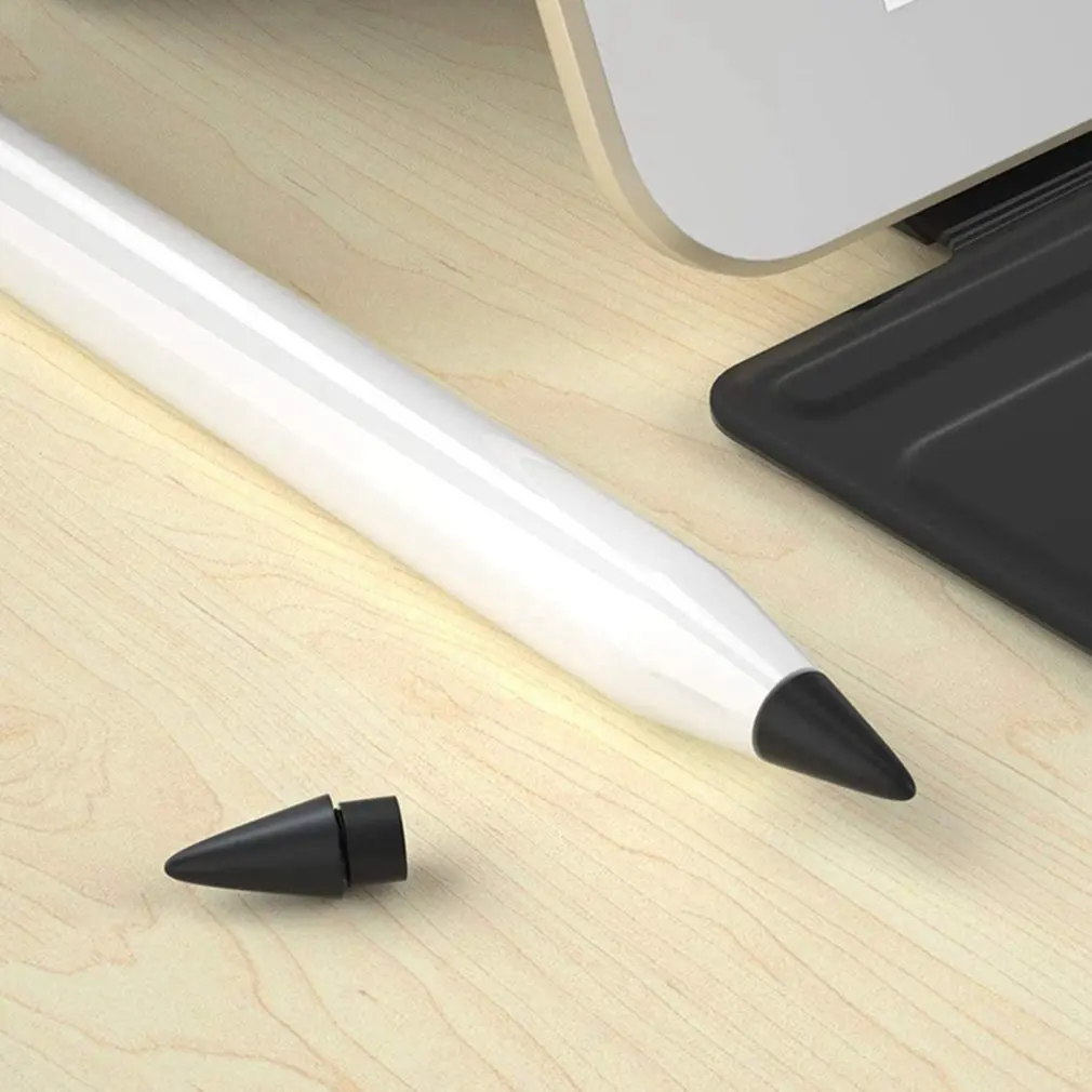 silicone apple pencil replacement tip nib for apple pencil 1st2nd replaceable generation smooth wear resistant touch pen tip free global shipping