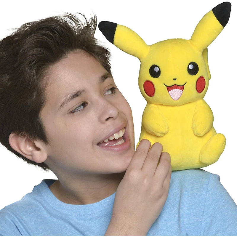 

22cm high quality Pikachu Plush Toy Stuffed Toy Pokemon dolls Anime Toys for Children Doll for Kid Baby Birthday Gifts Anime