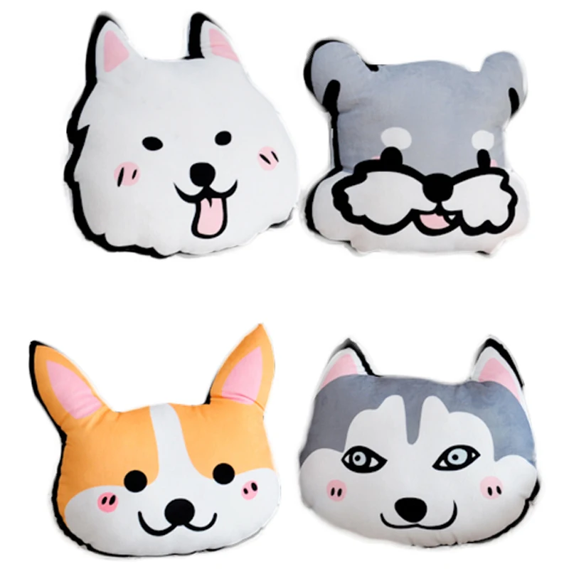 1 шт. Новинка милая 28 см Сиба-ину самоид Хаски Шнауцер корги мультяшная собака