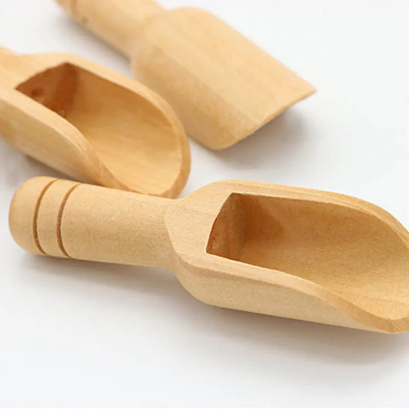Кухня гаджеты природа деревянный 1 шт. ложки для пряностей сахара Чай Кофе Совок