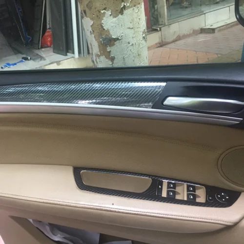 CITALL новый 5D глянцевый стиль из углеродного волокна виниловая внутренняя