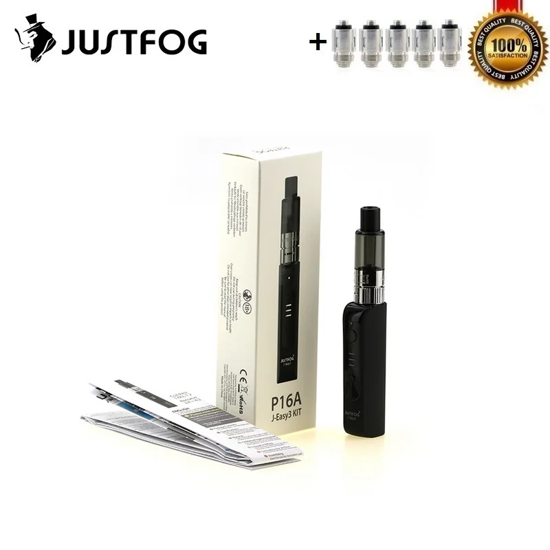 Оригинальный вейп-набор Justfog P16A электронная сигарета с аккумулятором на 900 мАч и