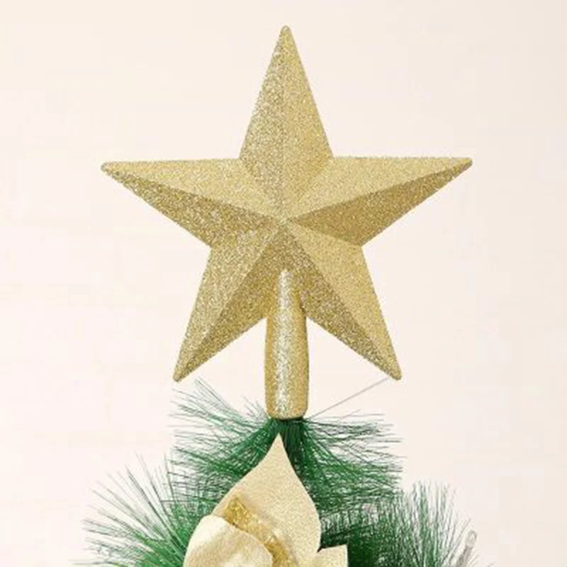 

Christmas Tree Top Stars Pentagram Decoration Accessories Ornament Topper for Home SCVD889