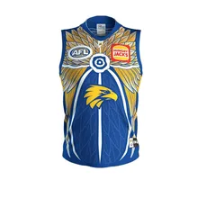 AFL WEST COAST EAGLES Мужская трикотажная одежда с S-3XL принтом на заказ с именами и цифрами, высокое качество