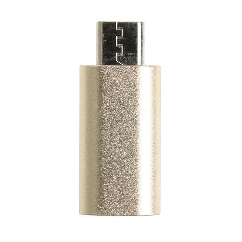 2 шт. USB C Type гнездовой к Micro Мужской адаптер для передачи данных Конвертер Разъем