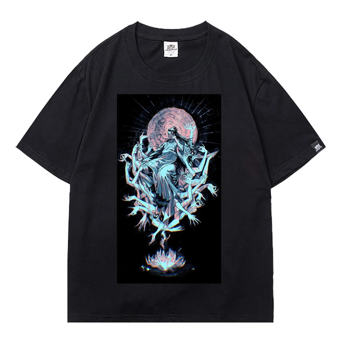 

Jujutsu Kaisen Woman T Shirts Ryomen Sukuna Gothic T Shirt Short Y2k Harajuku StreetwearSleeve Oversized T-shirt Anime Tops