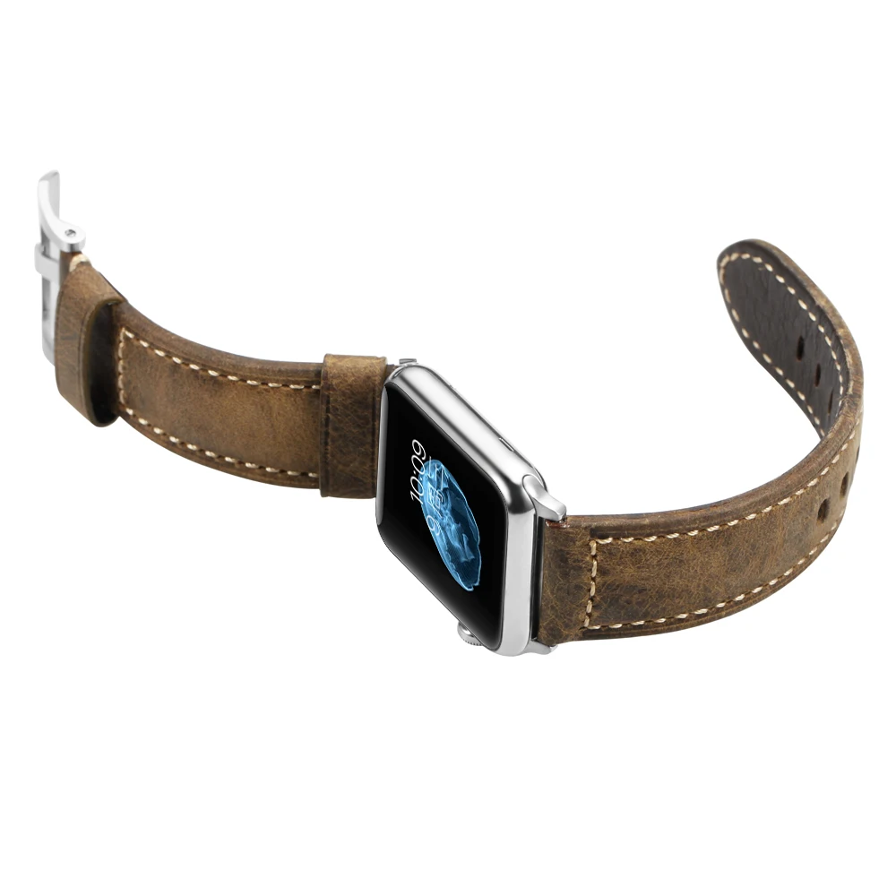 IStrap Panerai ремешок для часов 24 мм 22 мм | Италия Винтаж Натуральная кожа Panerai ремешок с пряжкой из нержавеющей стали Panerai браслет