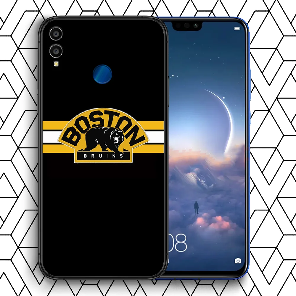 

Boston Bear Hockey Team Phone Case Cover Hull For HUAWEI Honor 7a 8s 8a 8x 9 9x 10 20 i Lite Pro black Coque Fashion Cover Trend