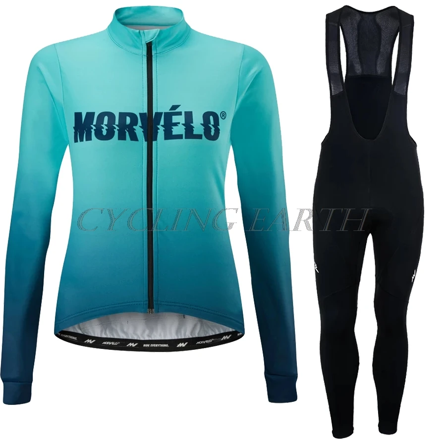 Женский комплект одежды для велоспорта morвелосипед с длинными рукавами горных