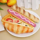 Забавный Пицца в шаре ручка Творческий имитационный хлеб шариковые ручки канцелярские canetas Escolar Материал офиса письменные принадлежности расходные материалы