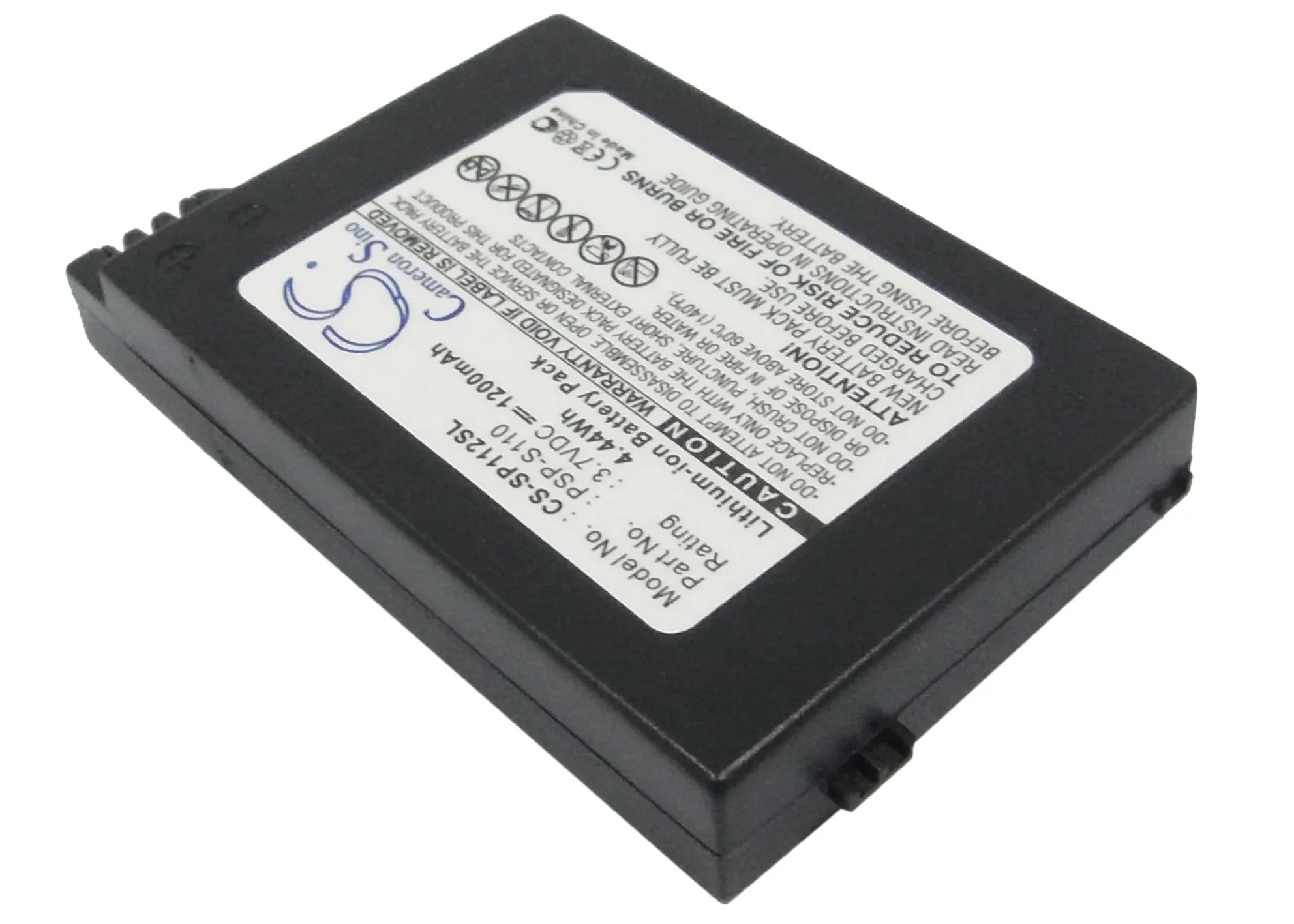 Аккумулятор премиум-класса для Sony Lite PSP 2th PSP-2000 PSP-3000 PSP-3004 Silm 1200 мА · ч/4.44втч |