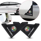 2 шт. двери автомобиля покрытие углов для бампер с защитой от царапин Стикеры для Alfa Romeo 147 156 Джулия Giulietta автомобильные аксессуары