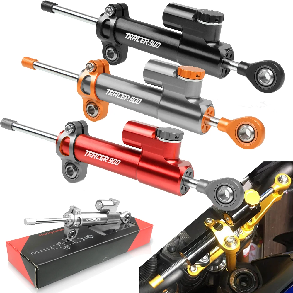 

High quality For YAMAHA TRACER 900 GT Tracer900 GT 2018 2019 Universal Motorcycle CNC Adjustable Steering Damper Stabilizer