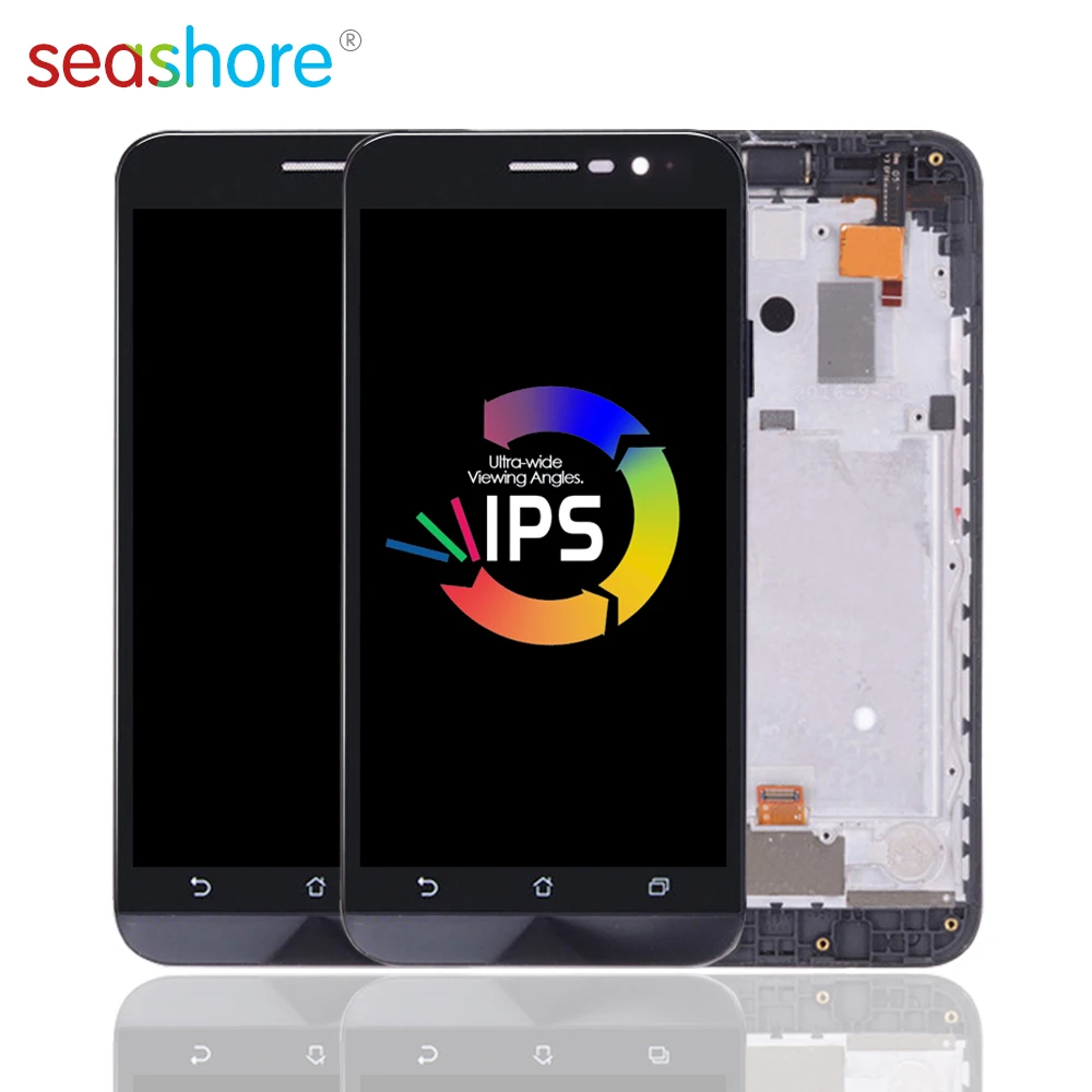 ORIGINAL For ASUS Zenfone Go ZB500KL LCD Touch Screen Digitizer Assembly Asus zb500kl Display with Frame Replacement X00AD | Мобильные