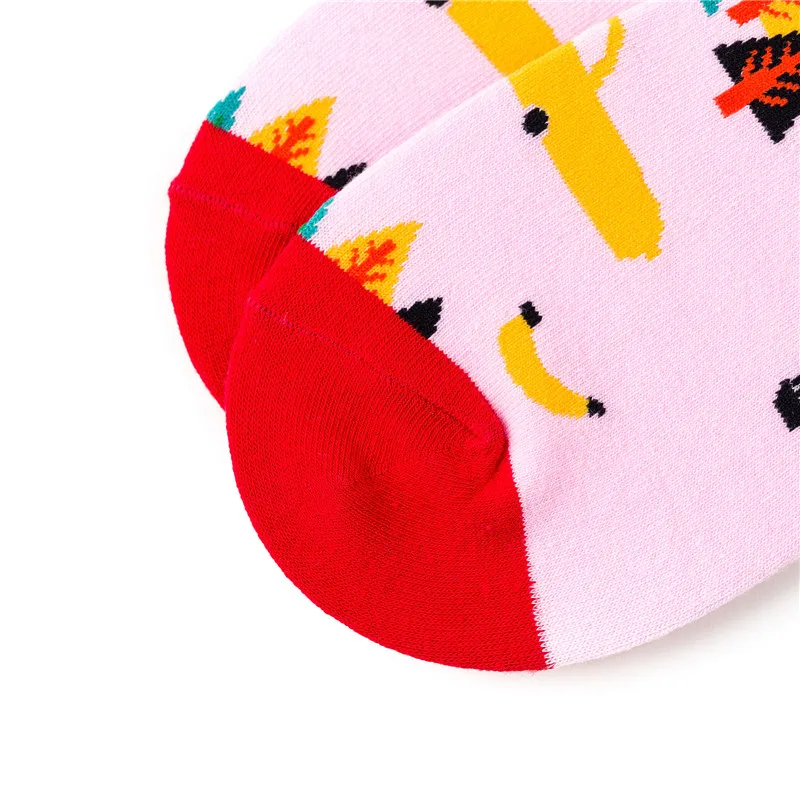 

Funny Cotton Socks For Women Colorful Breathable Print Art Pattern Sox Comfortable Anti-friction Socks Adult Hipster Autumn
