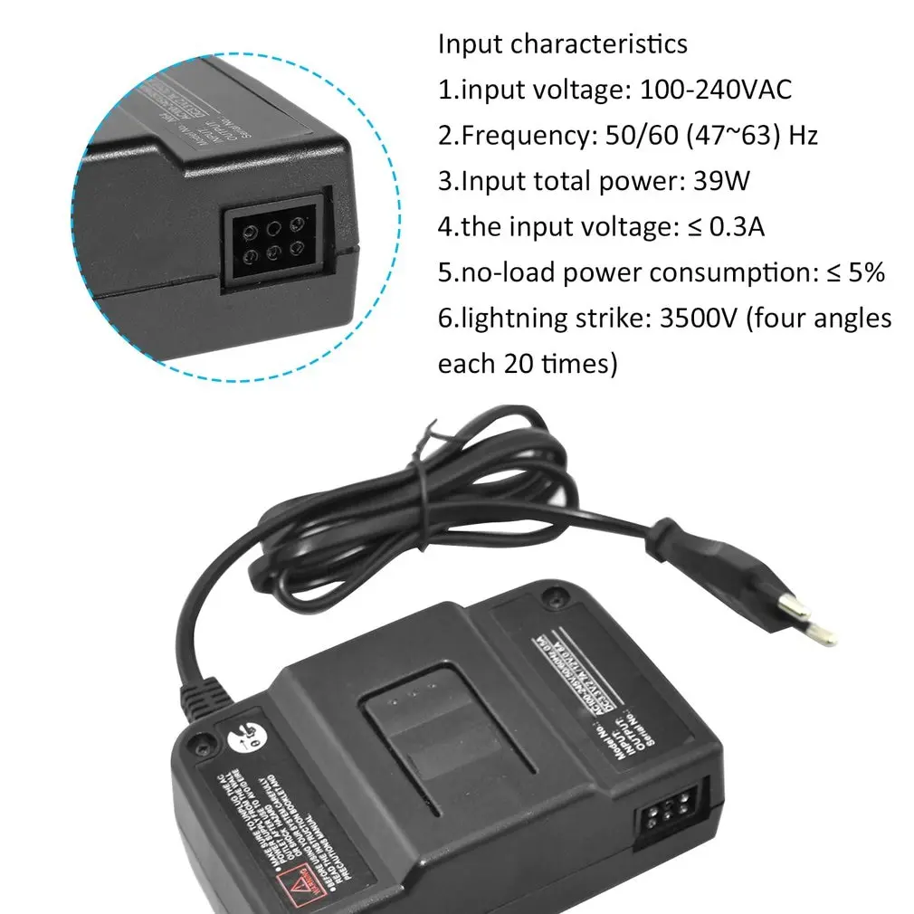 

For Nintendo N64 AC Adapter Charger Nintendo 64 US Regulatory Power Adapter Power Supply Cord Charging Charger Power Supply