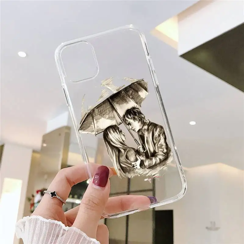 

the Vampire Diaries Phone Case Transparent Clear for iPhone 11 12 mini pro XS MAX 8 7 6 6S Plus X 5S SE XR 2020