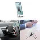 1 шт складной мобильный телефон Держатель с круглой пряжкой; Универсальный 360 Вращение авто автомобильный магнитный Держатель Для Телефона из Держатель Для Телефона