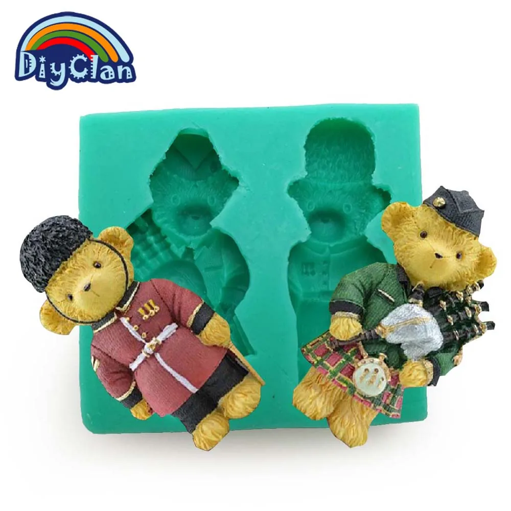 DIY силиконовые формы для кухонной выпечки торта инструменты влюбленных Dr.bear