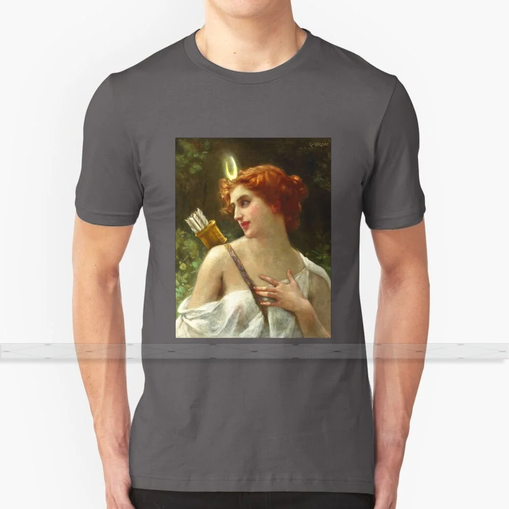 Гийом лояк-Диана хунанка-языческий дизайн принт для мужчин женщин хлопковая