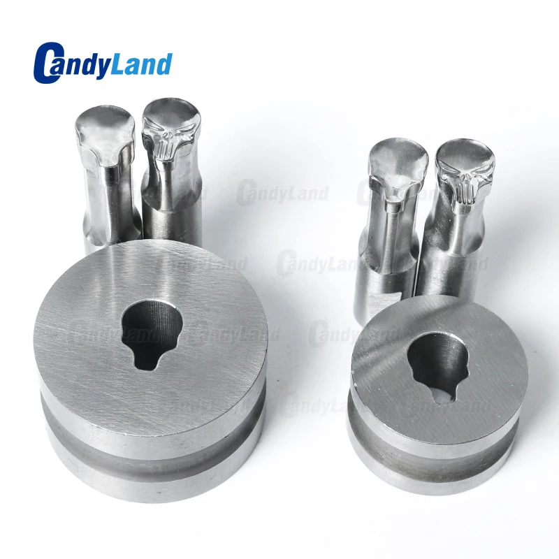 3D штамп CandyLand в виде черепа штамповочная пресс-форма для конфет Штамповка с
