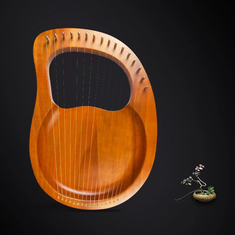 16 струн заметок lyre thumb harp портативный прибор для лесной партии греческая