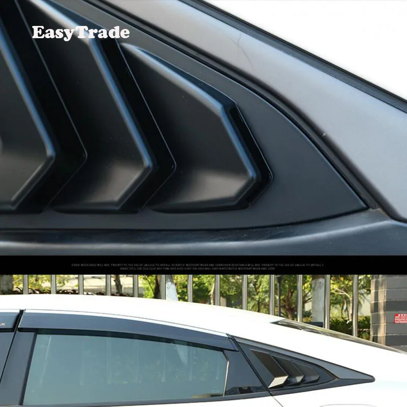 Автомобильная задняя панель боковые вентиляционные жалюзи задние наклейка