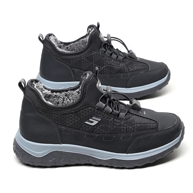 Мужские ботинки нескользящая кожаная обувь кроссовки мужская популярная