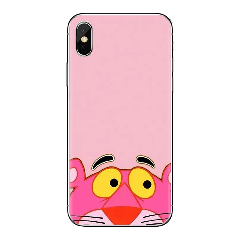Мягкий чехол для задней крышки Корея Розовая пантера озорной Oneplus 3t 5T 6T Nokia детей