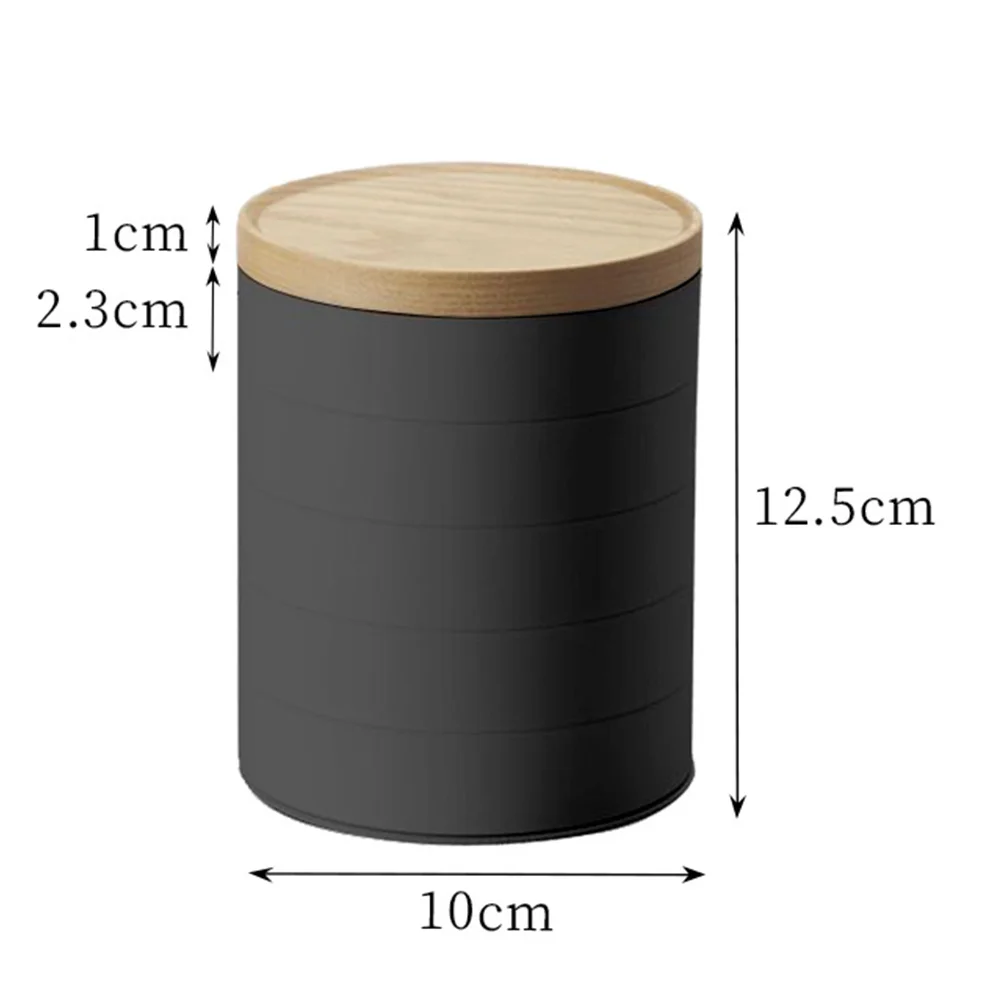

Japanese Style 5 Layer Plastic Jewelry Container Earring Ring Box Multi-function