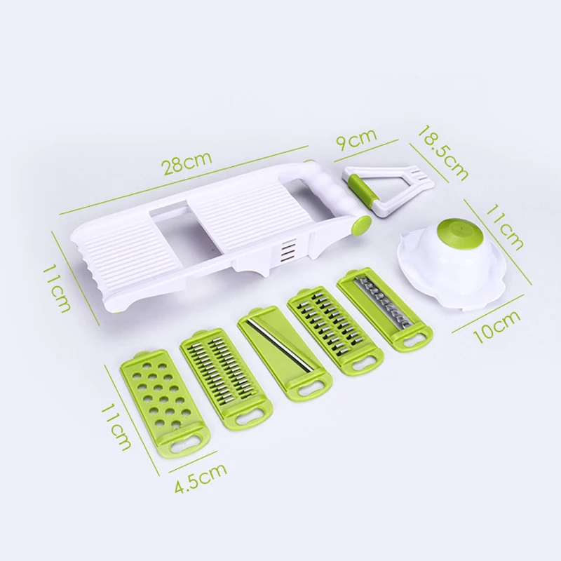 

Kitchen tools Multi-function vegetable cutter Fruit and vegetable planer Household potato slicer Slicer Grater combination