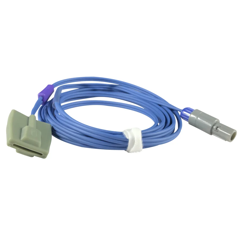 Многоразовый педиатрический силиконовый Датчик SpO2 с мягким наконечником 5