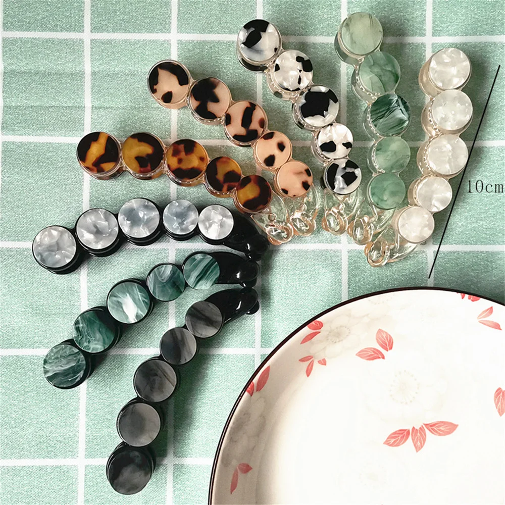 

Elegant Pearls Hair Claw Acrylic Hair Clip Acetate Hairgrip Hair Styling Tool Barrettes for Women Girls Fashion Hair Accessories