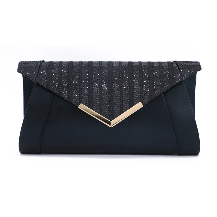 

MONNET CAUTHY Summer New Bags for Women Brilliant Fashion Office Lady Clutch Solid Color Apricot Silver Black Wedding Party Bag