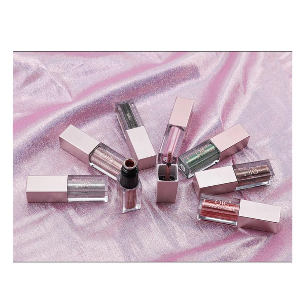 1 шт. долговечные водостойкие блестящие жидкие перламутровые тени для век