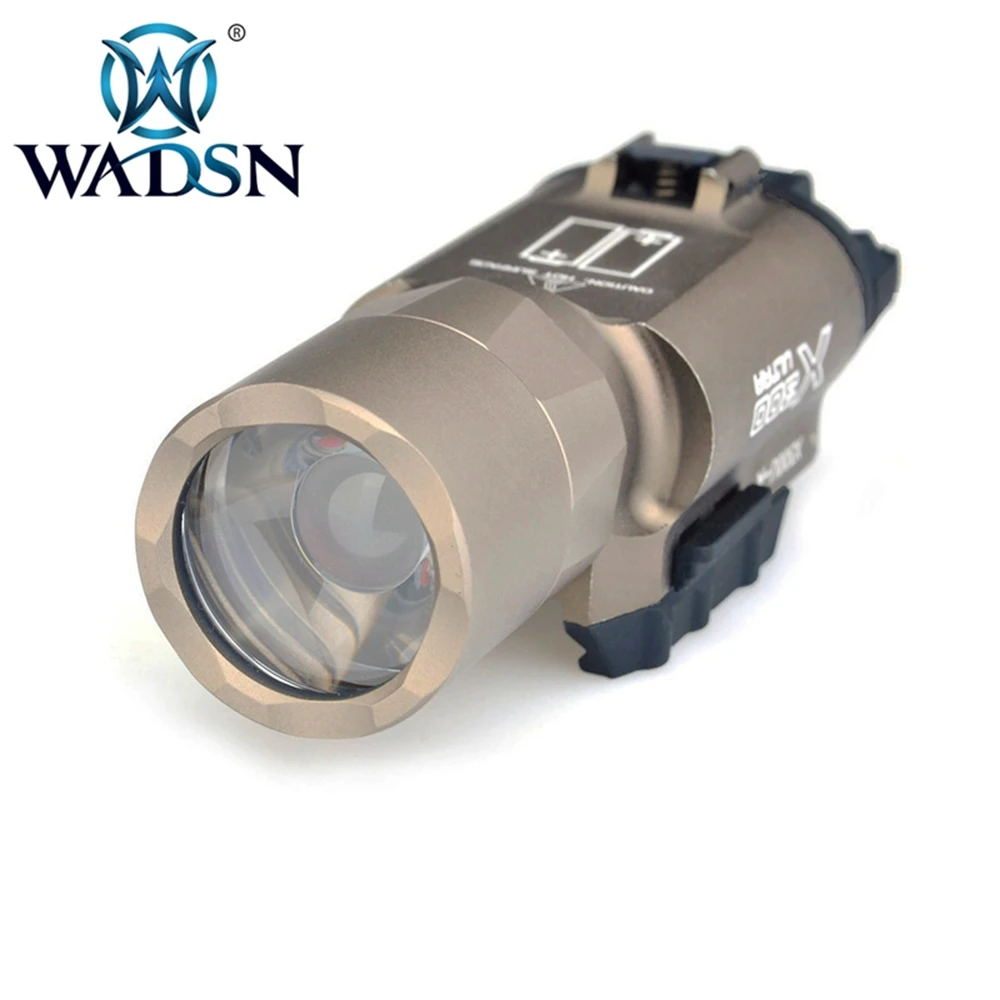 WADSN Surefir X300 Тактический ультра фонарик для оружия пистолет светодиодный налобный