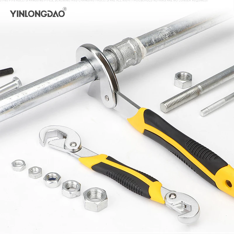 Многофункциональный трубный гаечный ключ 6 32 мм регулируемый Бытовой