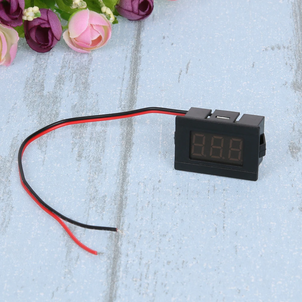 

0.36inch LED Digital Voltmeter DC 4.5-30V Two Line Volt Meter