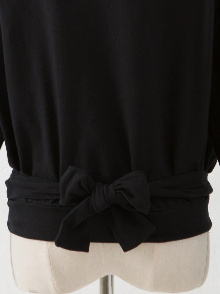 

Oukytha women tshirt autumn new short tees casual female top longsleeves o-neck cotton shirts women clothes 2019 GGZ19205