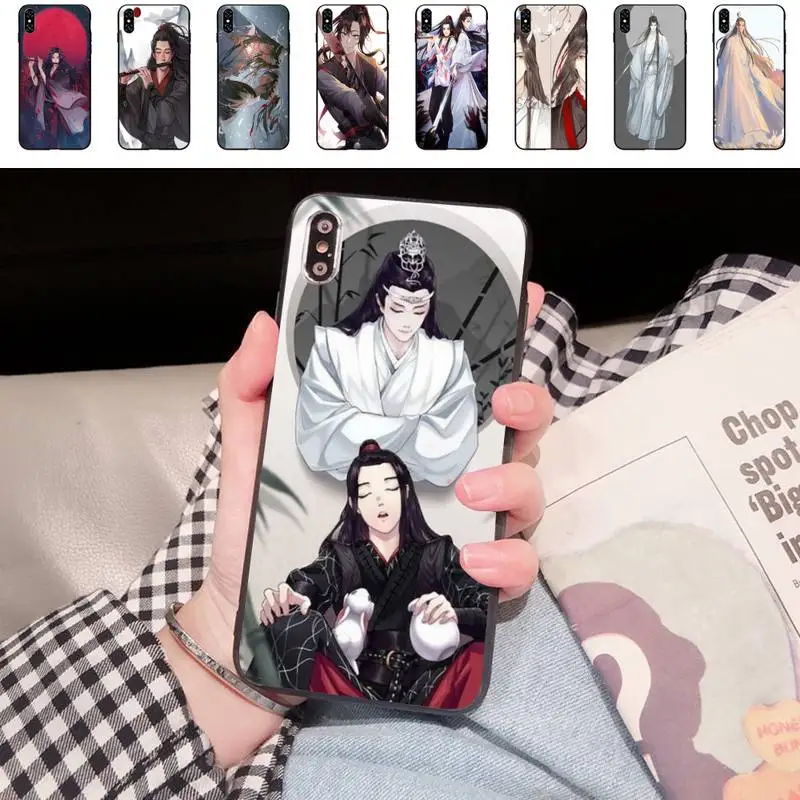 Lan Wangji Wei Wuxian DIY чехол для телефона IphoneX XS 11 11Pro 5 5s SE 6 6s Plus 7 8 2020 чехол|Чехлы-накладки| |