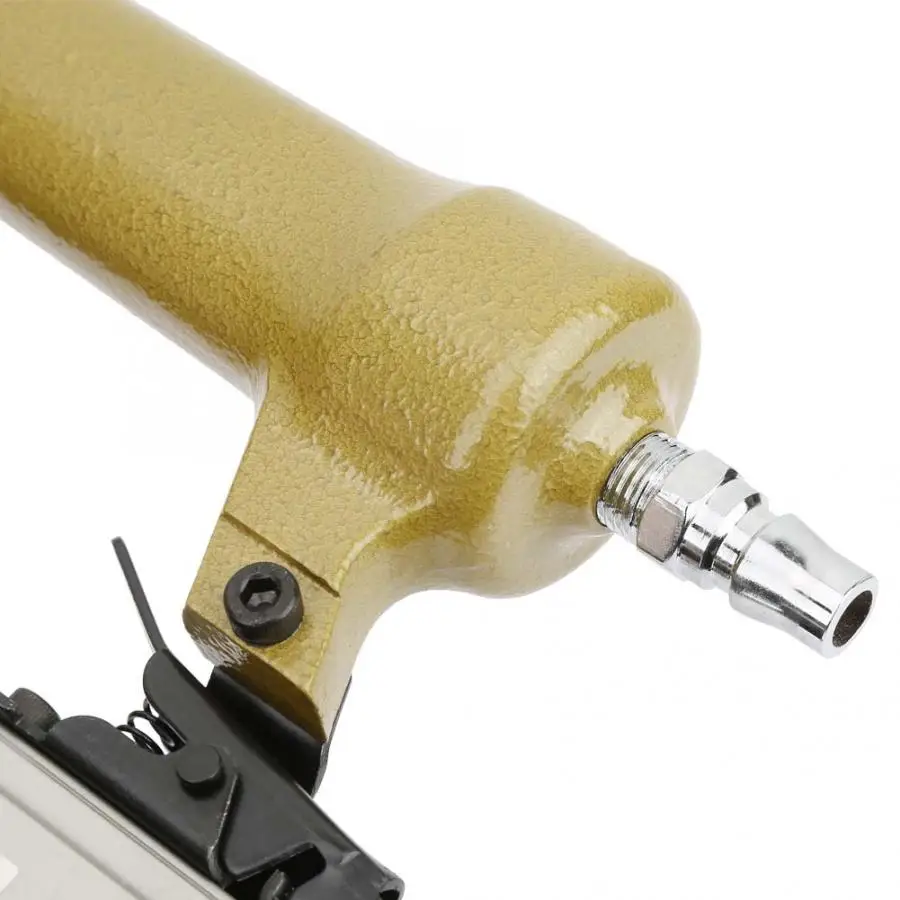 _ Пневматический фрезерный степлер для зернового гвоздя 100 шт. пневматический