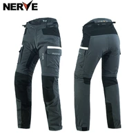 1set Motorbike Jacket Motorcycle Pants Four Season Waterproof Winter Reflective Light Textile Cordura Jacket CE Armoured Coat